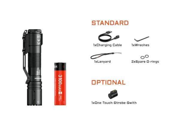 Acebeam P15 EDC Tactical Flashlight - Image 3