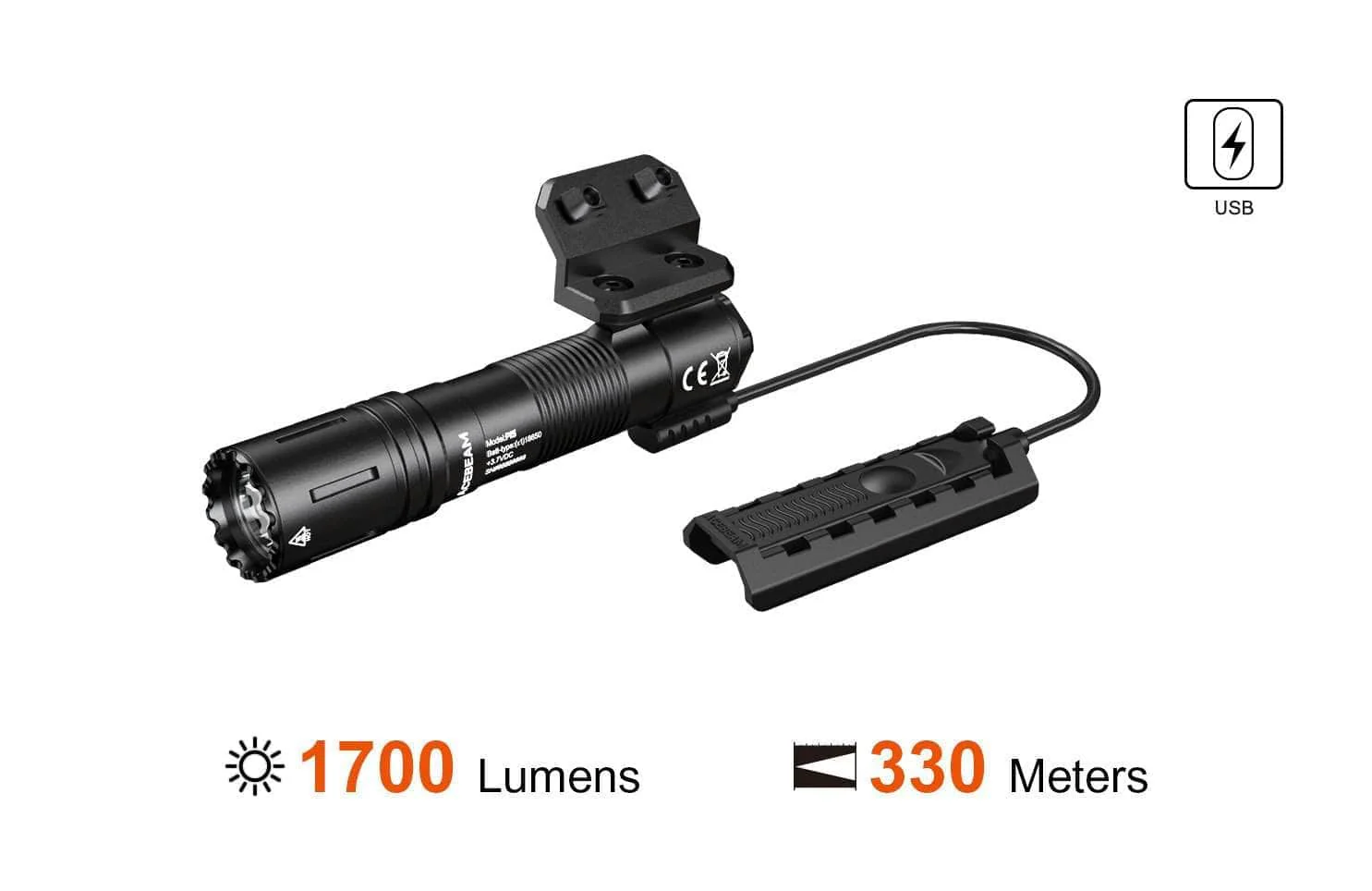 Acebeam P15 Tactical Light - Image 3
