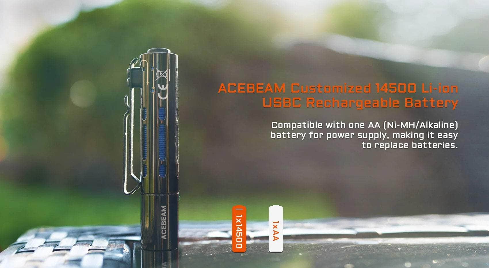 Acebeam Rider RX EDC Flashlight - Image 14