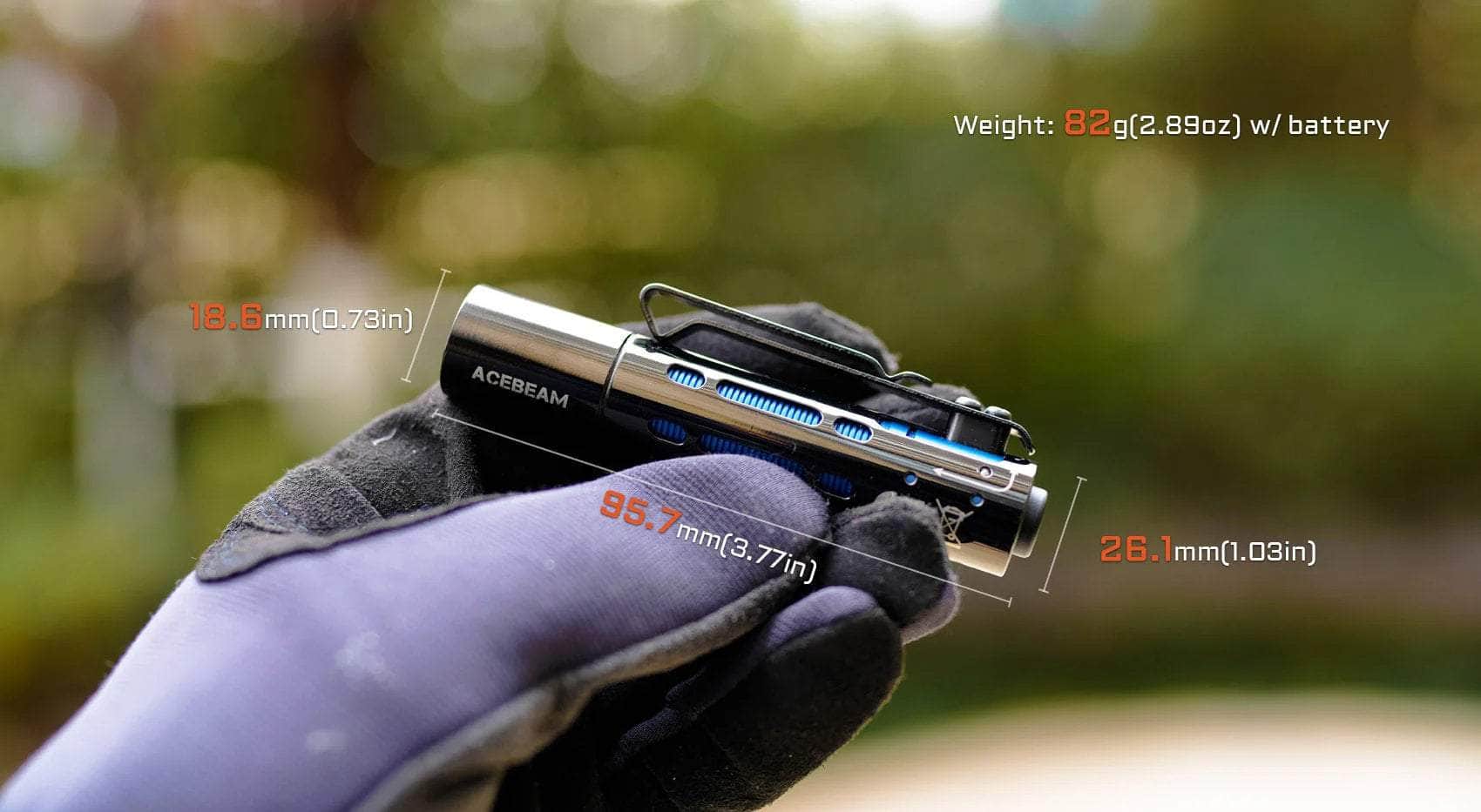 Acebeam Rider RX EDC Flashlight - Image 17