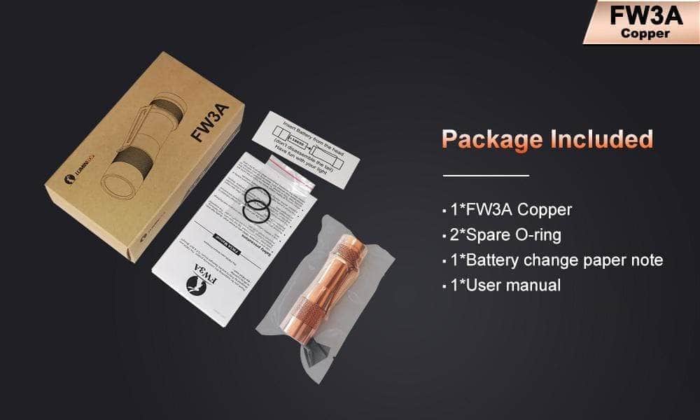 Lumintop FW3A Copper - Image 13