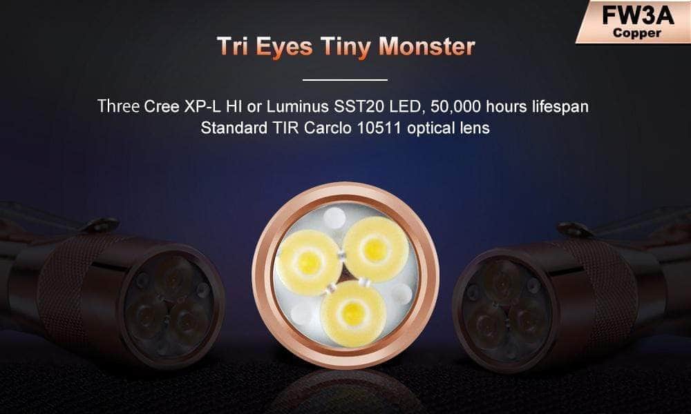 Lumintop FW3A Copper - Image 5