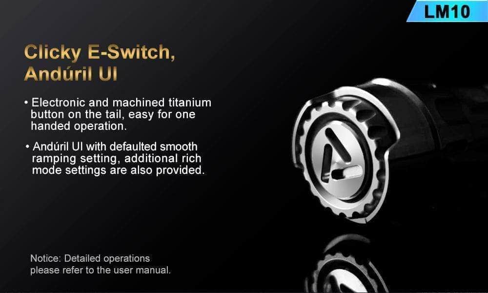 Lumintop LM10 Titanium - Image 11