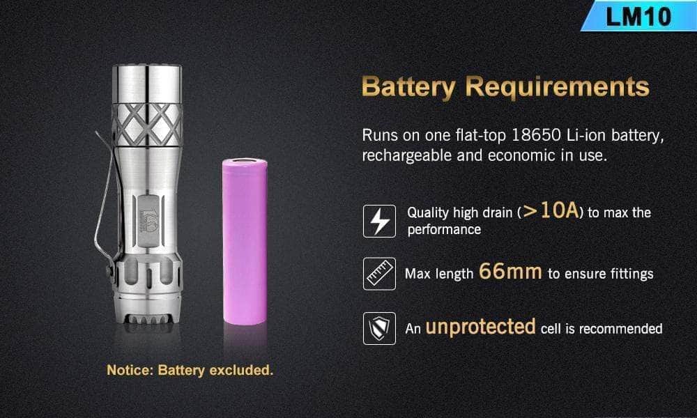 Lumintop LM10 Titanium - Image 12