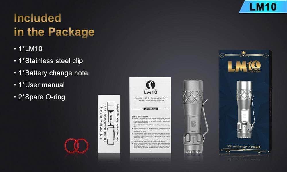 Lumintop LM10 Titanium - Image 18