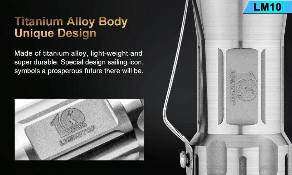 Lumintop LM10 Titanium - Image 9